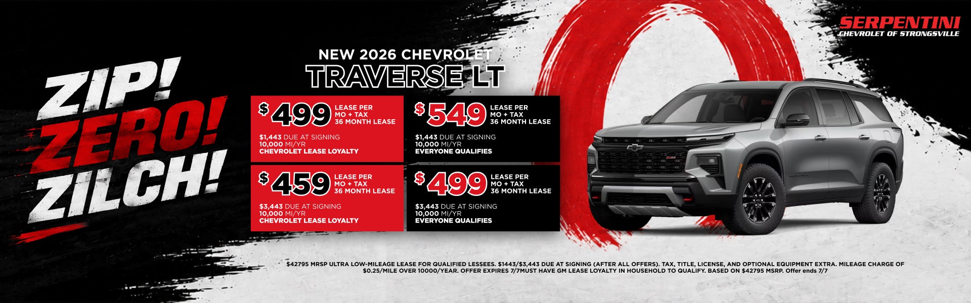 2026 CHEVY TRAVERSE
